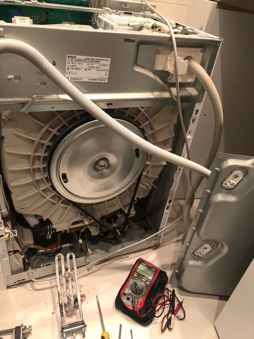 Замена ТЭНа в стиральной машине Bosch